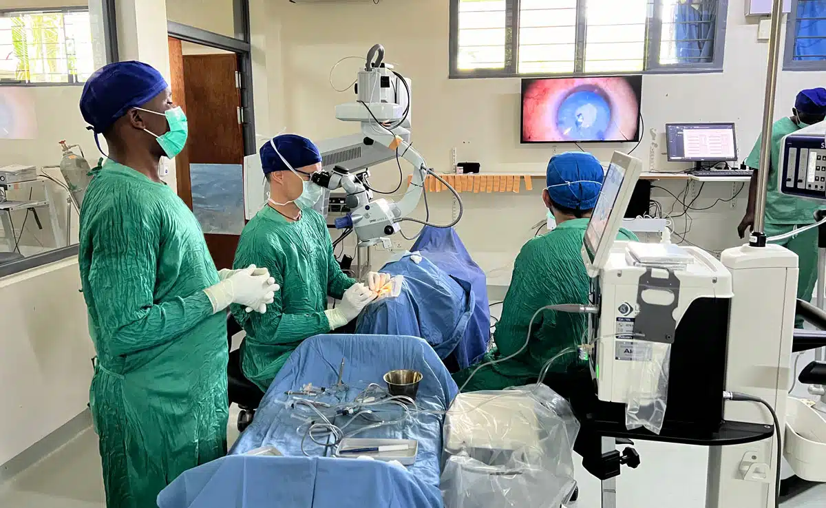 Mitte März 2024 im Rwanda Charity Eye Hospital